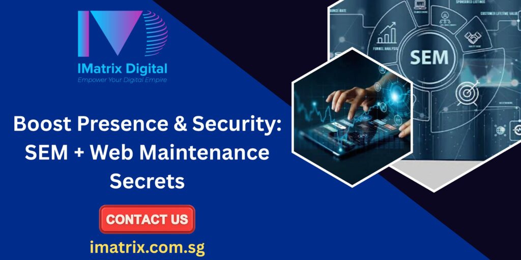 Web Maintenance Services in Singapore